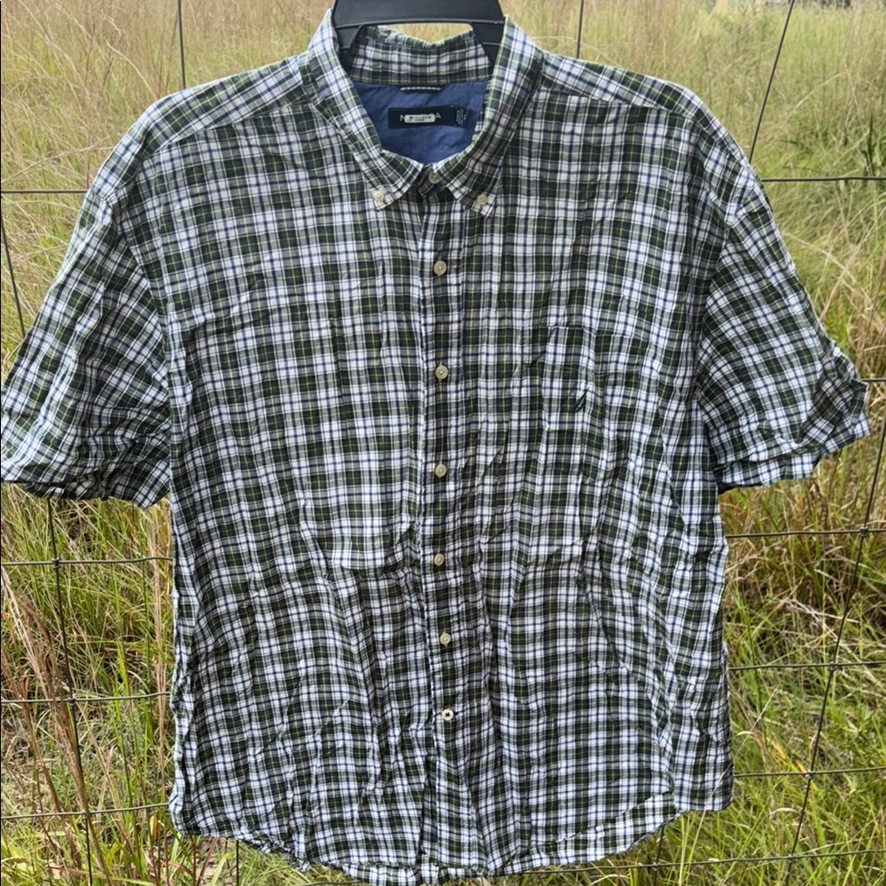 Nautica XXL Men’s Plaid Shirt